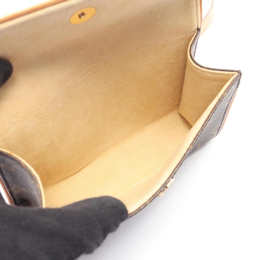 LOUIS VUITTON Brown Monogram Leather Pochette Fanny Pack - Picture 3 of 10